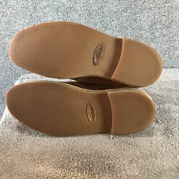 Clarks Beeswax Mens Desert Boots Sz 10M Brown EUC - Picture 3 of 8